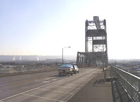 The Murray Morgan Bridge - which connects downtown and the Port of Tacoma - will remain open for now.  (Photo by Brett Davis)