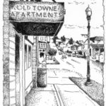 Old Town Tacoma. (ILLUSTRATION BY ARVID HARDER)