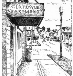 Old Town Tacoma. (ILLUSTRATION BY ARVID HARDER)