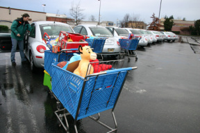 Toy Drive Convoy in Tacoma