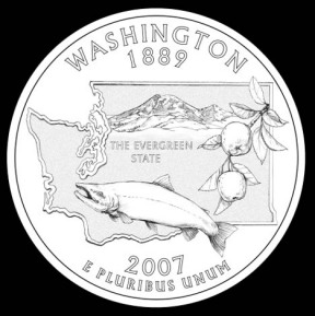 Three designs for state quarter