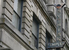 The Knights of Pythias Temple in downtown Tacoma. (PHOTO BY TODD MATTHEWS)