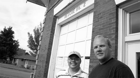 Whitman area residents Pat McGregor and Dave Stafursky hope they can turn their neighborhood into an historic district. (PHOTO BY TODD MATTHEWS)