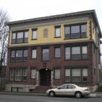 According to records available through the City of Tacoma's Historic Preservation Office, Alvin S. McIlvaine arrived in Tacoma from Pennsylvania in 1893. He owned small parcels throughout Tacoma, and, in 1906, hired architect John P. Larkins to design this apartment building at 920 So. 9th St. In 1995, the apartment building was added to the National Register of Historic Places. (PHOTO COURTESY WIKIMEDIA)