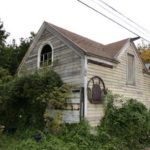 The carriage house behind Walkup's 1892 home. (PHOTO BY TODD MATTHEWS)