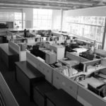 Inside BLRB Architects' 20,000-square-foot headquarters in Pacific Plaza, natural light pours over rows of work spaces, views of the skyline and Mount Rainier wrap the building, and two spacious decks offer the