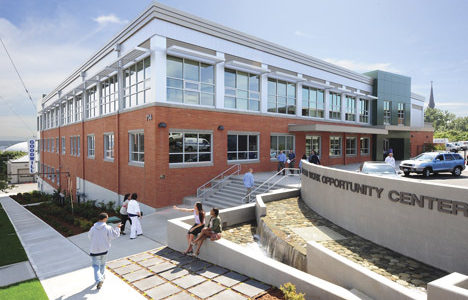 The $21.7 million Milgard  Work Opportunity Center opened yesterday and served more than 100 people, according to Tacoma Goodwill. A public dedication for the new facility will take place Weds., Sept. 23 at 10 a.m. at the center, 714 S. 27th St. in Tacoma. Gov. Chris Gregoire is scheduled to attend. (PHOTO COURTESY TACOMA GOODWILL)