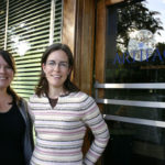 Katie Chase and Susan Johnson, architectural historians at Artifacts Consulting in Tacoma, are currently working on a survey of historic properties and sites in Pierce County. "This might be the first time the county's history is down in one document," says Chase. "I don't want to miss anything." (PHOTO BY TODD MATTHEWS)