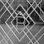 Nikolich recreated the original front door, complete with geometric metal work that frames a giant "B" for Buckley. (PHOTO BY TODD MATTHEWS)