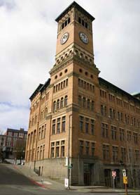 Downtown Tacoma's Old City Hall. (FILE PHOTO BY TODD MATTHEWS)