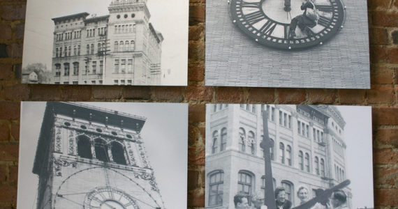 A collection of historic photographs of 117-year-old Old City Hall were on display in the building's lobby during a tour three years ago. (FILE PHOTO BY TODD MATTHEWS)