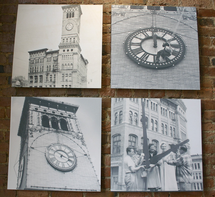 A collection of historic photographs of 117-year-old Old City Hall were on display in the building's lobby during a tour three years ago. (FILE PHOTO BY TODD MATTHEWS)