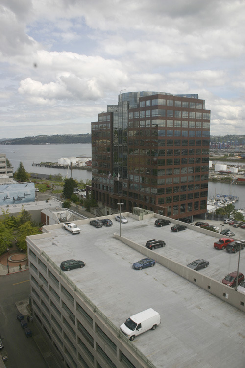 Russell Investments headquarters building in downtown Tacoma. (PHOTO BY TODD MATTHEWS)