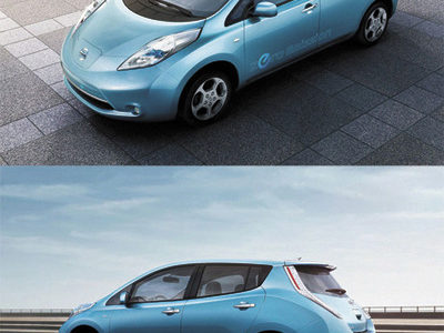 Nissan Leaf. (IMAGES COURTESY NISSAN)