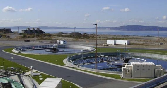 Chambers Creek Regional Wastewater Treatment Plant. (PHOTO COURTESY PIERCE COUNTY)