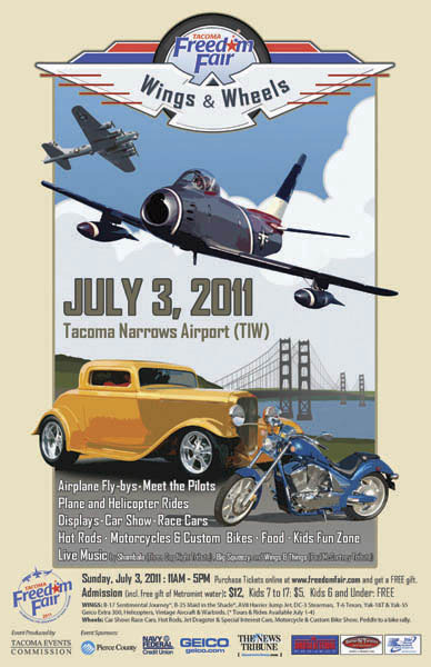 Celebrate Wings, Wheels at Tacoma Narrows Airport