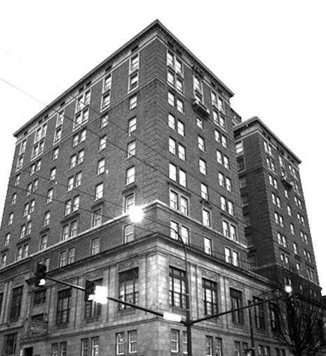 The Winthrop Hotel in downtown Tacoma. (FILE PHOTO BY TODD MATTHEWS)