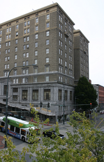 The Winthrop Hotel in downtown Tacoma. (PHOTO BY TODD MATTHEWS)