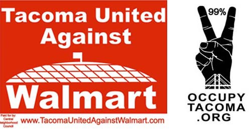 (TACOMA UNITED AGAINST WALMART / OCCUPY TACOMA)