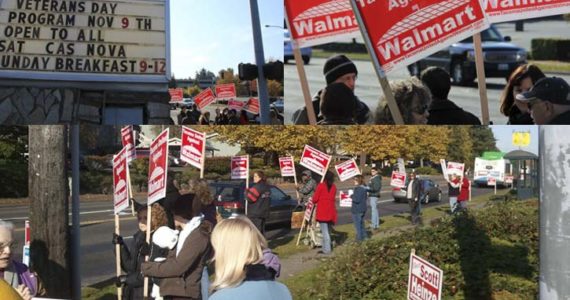 (PHOTOS COURTESY TACOMA UNITED AGAINST WALMART)