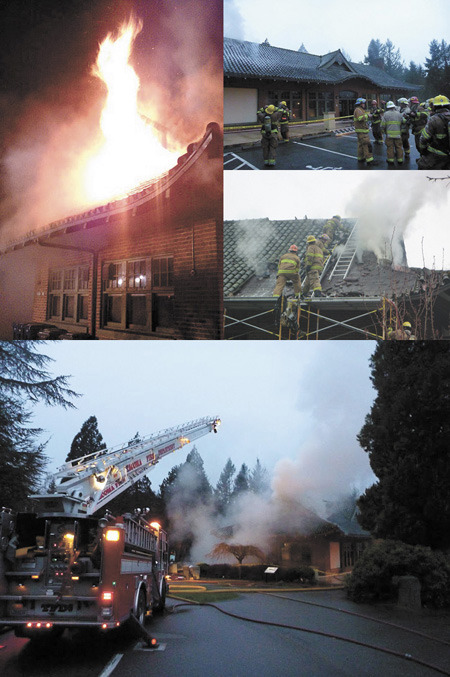 Point Defiance Park Pagoda arson. (PHOTOS COURTESY TACOMA FIRE DEPARTMENT)
