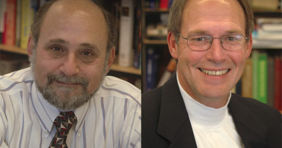 University of Puget Sound economists Bruce Mann and Douglas Goodman. (PHOTOS COURTESY UNIVERSITY OF PUGET SOUND)