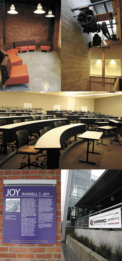 University of Washington Tacoma's Russell T. Joy Building. (FILE PHOTOS BY TODD MATTHEWS)