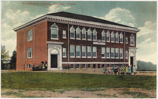 Tacoma's historic Washington Elementary School (IMAGE COURTESY HISTORIC TACOMA)