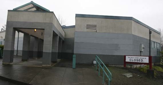 Swan Creek Library building. (FILE PHOTO BY TODD MATTHEWS)