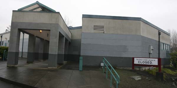 Swan Creek Library building. (FILE PHOTO BY TODD MATTHEWS)