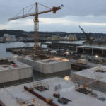 SR 520 Pontoons: Skilled crews, high tides help move major project through Tacoma tide flats