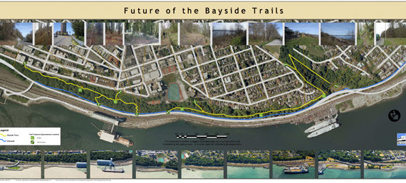 Bayside Trail Map. (IMAGE COURTESY CITY OF TACOMA)