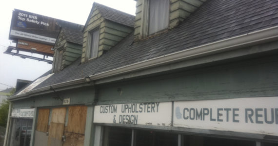 The building at 323 Puyallup Avenue in Tacoma's Dome District was home to Durobilt Furniture and Upholstery for five decades. The building was purchased last year by two developers who have carefully restored several old buildings on the block. They have similar plans for this structure. (FILE PHOTO BY TODD MATTHEWS)