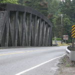 The concrete McMillin Bridge has a long history in Pierce County. Built in 1934, it is an important section of State Route 162 that connects Orting to Sumner. The bridge is listed on the National Register of Historic Places and was designed by Homer M. Hadley, whose work contributed to bridges spanning rivers, lakes and creeks throughout Washington State. (PHOTO BY TODD MATTHEWS)