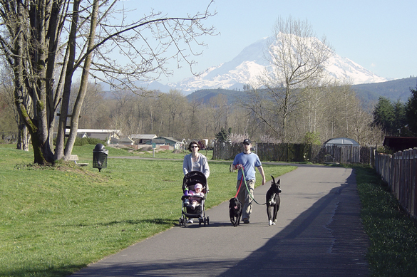 Pierce County's Foothills Trail. (PHOTO COURTESY PIERCE COUNTY)