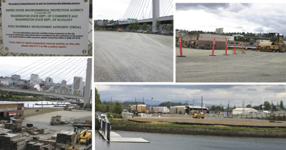 Foss Waterway Park site cleanup. (FILE PHOTOS BY TODD MATTHEWS)