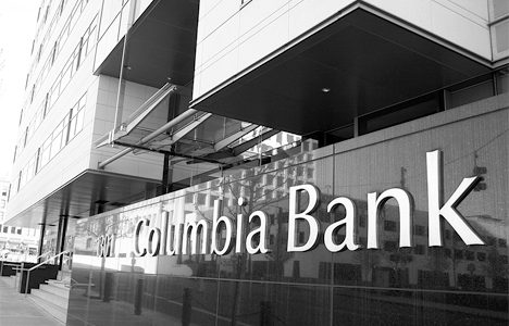 Columbia Bank's downtown Tacoma headquarters. (FILE PHOTO BY TODD MATTHEWS)