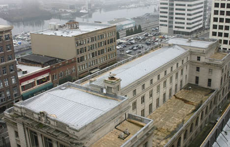 The historic post office building in downtown Tacoma. (FILE PHOTO BY TODD MATTHEWS)