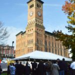 The groundbreaking ceremony was held in Fireman's Park near Pacific Avenue and Old City Hall. (PHOTO COURTESY CITY OF TACOMA)