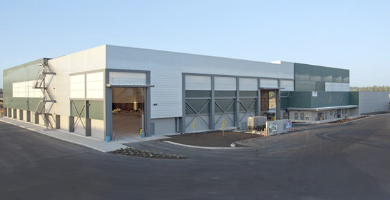 Tacoma Solid Waste Management Recovery & Transfer Center. (PHOTO COURTESY CHG BUILDING SYSTEMS)