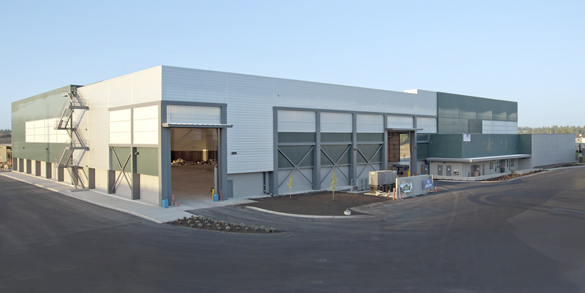 Tacoma Solid Waste Management Recovery & Transfer Center. (PHOTO COURTESY CHG BUILDING SYSTEMS)