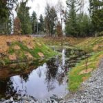 Pierce County recently completed work on a stormwater pond in the Fir Ridge neighborhood south of Bonney Lake. (PHOTO COURTESY PIERCE COUNTY)