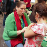 The Tacoma Sunrise Rotary Club hosted its annual Santa's Breakfast in the Hilltop neighborhood on Saturday. This free community event featured a pancake breakfast, crafts, face painting, a balloon room and a picture taken with Santa. Tacoma Goodwill provided families with a book and stuffed animal to take home. (PHOTO COURTESY TACOMA GOODWILL)