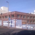 A vacant building in the heart of downtown Tacoma before an artistic mural was created to promote the city center. (PHOTO COURTESY DOWNTOWN ON THE GO)