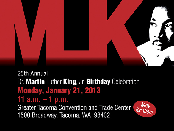 2 downtown Tacoma events will mark MLK Jr. Day