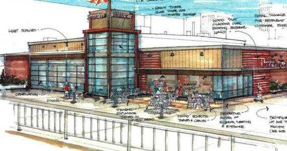 Pacific Seafood Co. plans to invest approximately $1.3 million in improvements to the Johnny's Seafood Co. building located at 1199 Dock Street, including the construction of a new cafe and bistro. (IMAGE COURTESY BCRA)