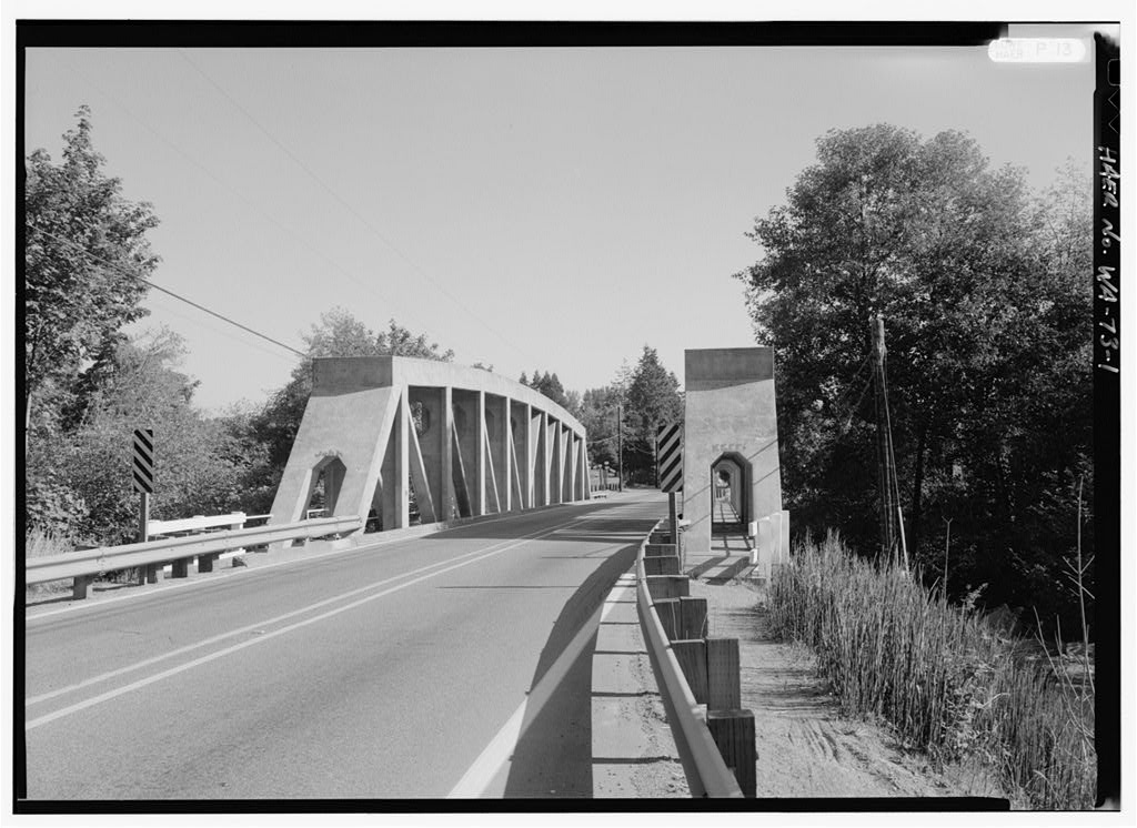 Pierce County's historic McMillin Bridge. (PHOTO COURTESY HISTORIC AMERICAN ENGINEERING RECORD / NATIONAL PARK SERVICE)
