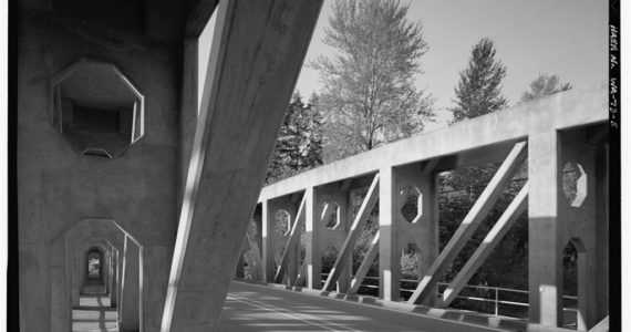 Pierce County's historic McMillin Bridge. (PHOTO COURTESY HISTORIC AMERICAN ENGINEERING RECORD / NATIONAL PARK SERVICE)