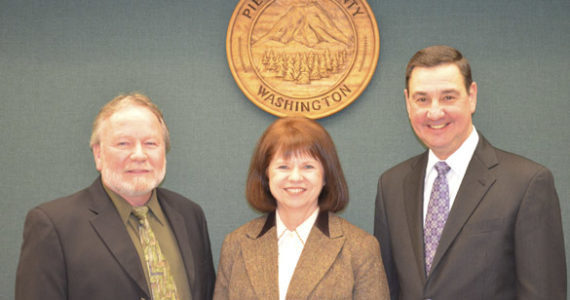 ewly elected Pierce County Councilmembers include Jim McCune, Connie Ladenburg, and Doug Richardson. (PHOTO COURTESY PIERCE COUNTY)