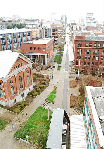 The University of Washington campus in downtown Tacoma. (PHOTO COURTESY UW TACOMA)